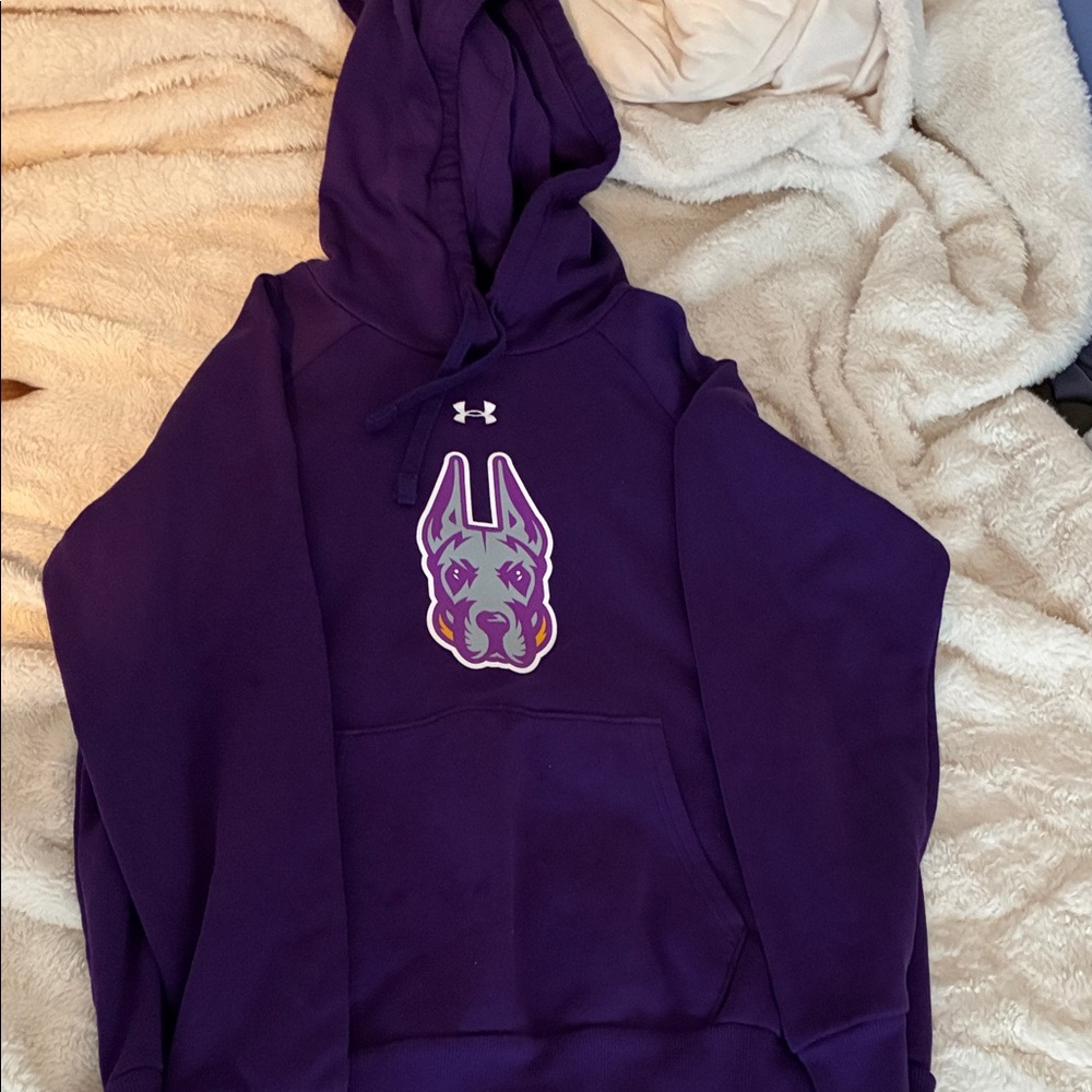 Under Armour Purple UAlbany Hoodie